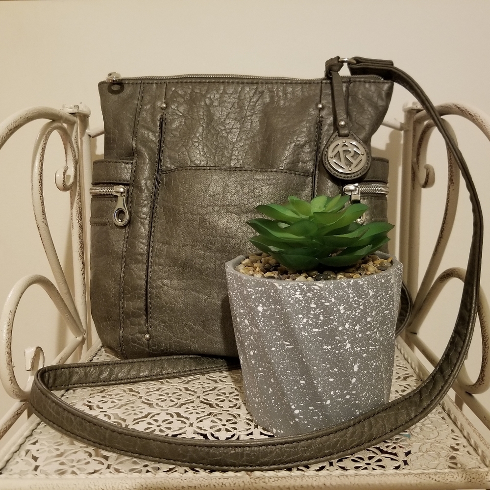 Relic Gray Crossbody Purse